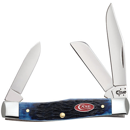 Case Medium Stockman - Navy Blue Bone - 07049 - SNK/WTO - Home Office