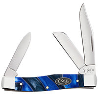 Case Medium Stockman - Ocean Blue Smooth Kirinite - 70561