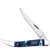 Case Medium Texas Toothpick - Ocean Blue Smooth Kirinite - 70562