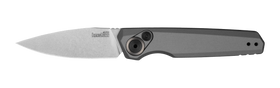 Kershaw Launch 18 - Automatic - Gray Aluminum - Stonewash Blade - 7551