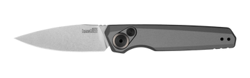 Kershaw Launch 18 - Automatic - Gray Aluminum - Stonewash Blade - 7551