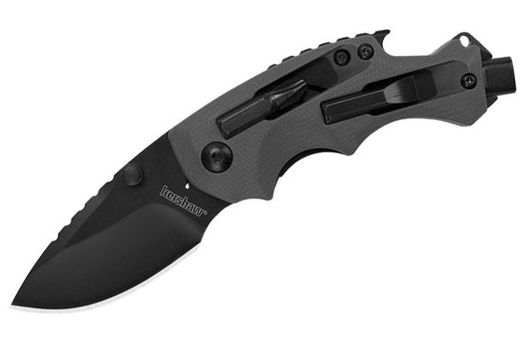 Kershaw Shuffle DIY - Gray GFN Handle - 8Cr13MoV Blade - 8720X
