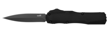 Kershaw Livewire Double Edge - OTF - Aluminum Handle - Black CPM-MagnaCut Blade - 9000DE