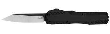 Kershaw Livewire Reverse Tanto - OTF - Aluminum Handle - Black CPM-MagnaCut Blade - 9000R