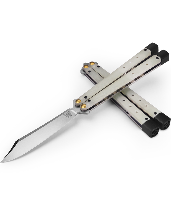Benchmade Necron 99 Balisong - Butterfly Knife - G10 Handle - CPM-S30V Blade