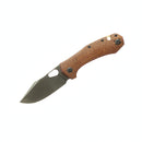 GiantMouse ACE Atelier  - "Mini Grand" - Burlap Micarta - ELMAX-1