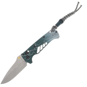 Benchmade Mini Adira - Abel Dark Waters Anodized Aluminum Handle - Magnacut Blade - 18065-ABEL1 - SNK/WTO - Home Office