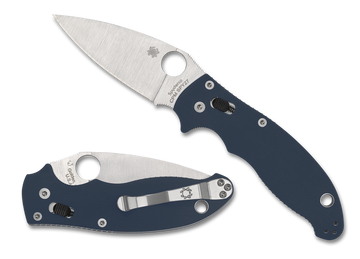 Spyderco Manix 2 - Cobalt Blue G10 - CPM-SPY27 - C101GPCBL2