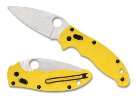 Spyderco Manix 2 Lightweight Salt - Yellow Lightweight FRCP - CPM MagnaCut - C101PYL2 - SNK/WTO - Home Office