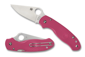 Spyderco Para 3 Lightweight - Pink FRN - Satin Blade - C223PPN
