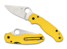 Spyderco Para 3 Lightweight Salt - Yellow FRN - CPM-Magnacut - C223PYL
