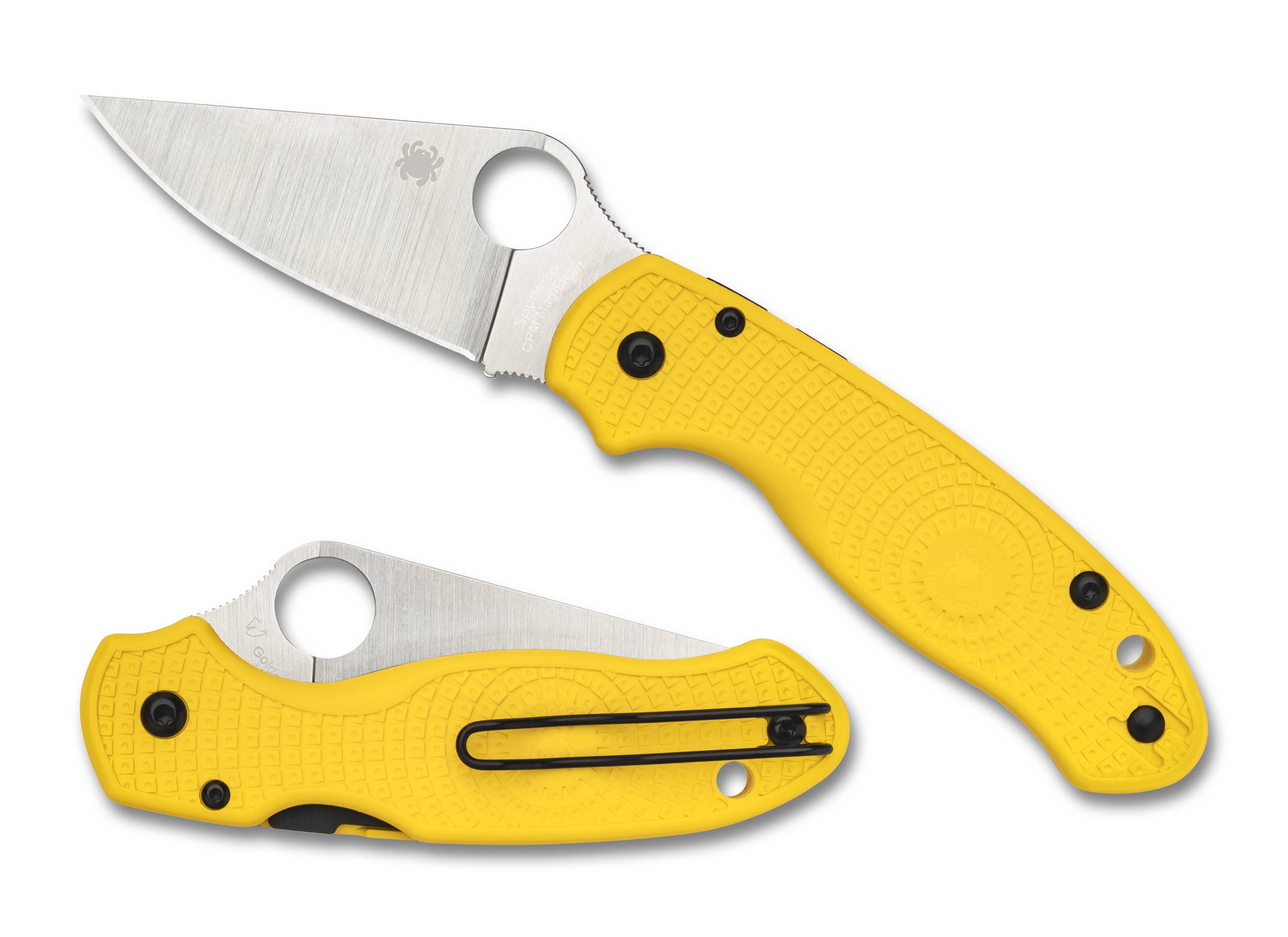 Spyderco Para 3 Lightweight Salt - Yellow FRN - CPM-Magnacut - C223PYL