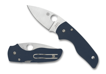 Spyderco Lil’ Native - Compression Lock - Cobalt Blue G10 - CPM-SPY27 - C230GPCBL
