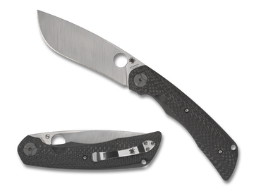 Spyderco Subvert - Carbon Fiber Handle - CPM-20CV Steel - Sprint Run - C239CFP