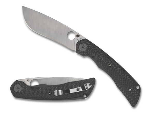 Spyderco Subvert - Carbon Fiber Handle - CPM-20CV Steel - Sprint Run - C239CFP