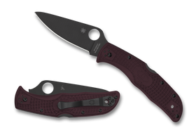 Spyderco Endela - Sprint Run - Burgundy FRN - CTS-PD#1 Steel - C243BGBKP