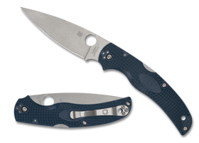 Spyderco Native Chief Lightweight - Cobalt Blue FRN - Plain Edge - C244PCBL