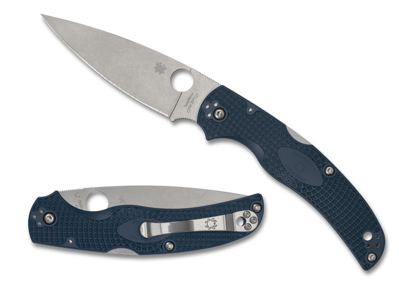 Spyderco Native Chief Lightweight - Cobalt Blue FRN - Plain Edge - C244PCBL