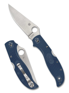 Spyderco Stretch 2 XL Lightweight  - Cobalt Blue FRN - Plain Edge CPM-SPY27 - C258PCBL