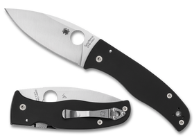 Spyderco Bodacious - Black G10 -  Satin CPM-S30V Blade - C263GP