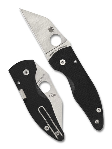 Spyderco MicroJimbo - Carbon Fiber Handle - Satin S90V Blade - C264CFP