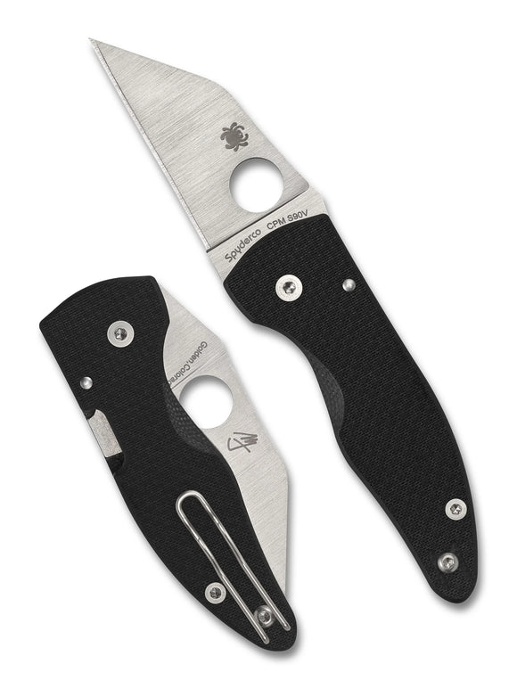 Spyderco MicroJimbo - Carbon Fiber Handle - Satin S90V Blade - C264CFP