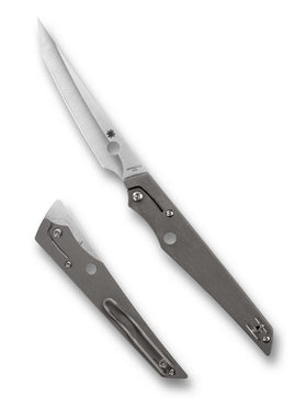 Spyderco Cobol - Titanium Handle - M390 Blade - Slip Joint - C273TIP