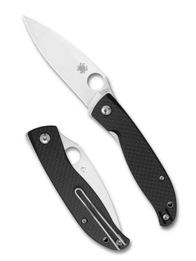 SpyderCo Mantra™ 4 - Carbon Fiber Laminate Handles - 8Cr13MoV Blade - C274CFP - SNK/WTO - Home Office