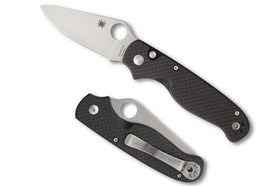 Spyderco ButtonUp - Carbon Fiber Handles - Satin Blade - C275CFP - SNK/WTO - Home Office