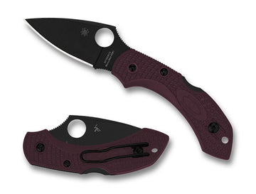 Spyderco Dragonfly 2 - Sprint Run - Burgundy FRN - CTS-PD#1 Blade - C28BGBKP2