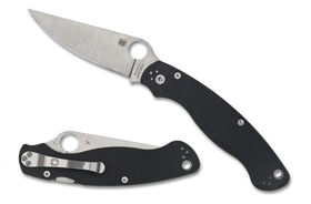 Spyderco Military 2 - Sprint Run - CPM-S90V - Compression Lock - Carbon Fiber - C36CFP2