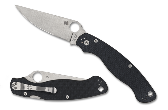 Spyderco Military 2 - Sprint Run - CPM-S90V - Compression Lock - Carbon Fiber - C36CFP2