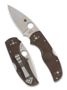 Spyderco Native 5 Lightweight - Brown FRN Handles - CPM 15V Blade - C41PBN15V5 - Sprint Run