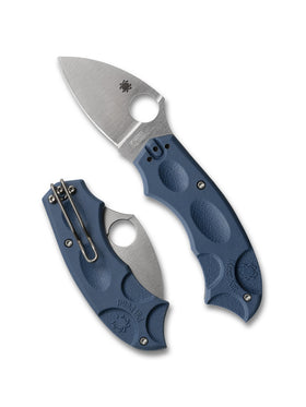 Spyderco Meerkat Sprint Run® - Cobalt Blue FRN Scales - SPY27 Steel - C64PCBL - SNK/WTO - Home Office