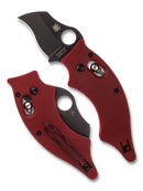 Spyderco Dodo - Red G10 - Black CPM-4V Blade - St. Nick's Knives Exclusive - C80GPRDBK-1