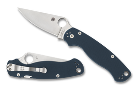 Spyderco Paramlitary 2 - Cobalt Blue G10 - CPM SPY27 - C81GPCBL2