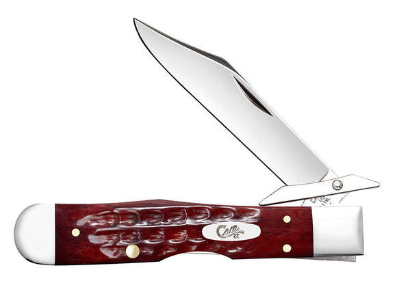 Case XX Cheetah Cub - Pocket Worn Old Red Bone - Corn Cob Jig - Tru-Sharp Blade - 10309 - SNK/WTO - Home Office