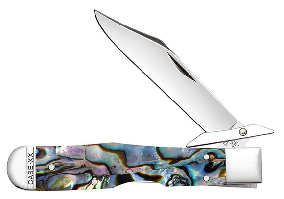 Case XX Cheetah Cub - Abalone Handle - Tru-Sharp Steel - 12040 - SNK/WTO - Home Office