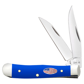 Case XX Tiny Trapper - Royal Blue Smooth Synthetic Handle - Tru-Sharp Steel - 16401 - SNK/WTO - Home Office