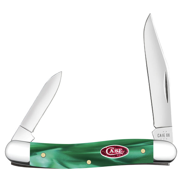 Case XX Medium Pen - Smooth Green Pearl Kirinite - 24412