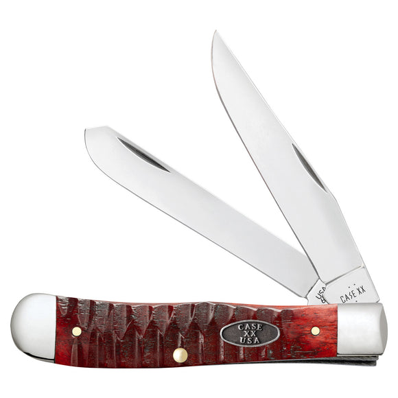 Case XX Trapper - Gator Jigged Old Red Bone - Tru-Sharp Steel - 51540 - SNK/WTO - Home Office