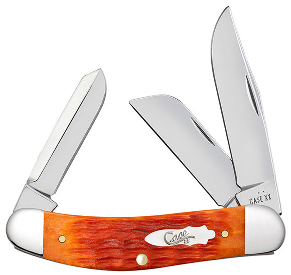 Case XX Sowbelly - Tequila Sunrise Crandall Jigged Bone - Tru-Sharp Steel - 57532 - SNK/WTO - Home Office