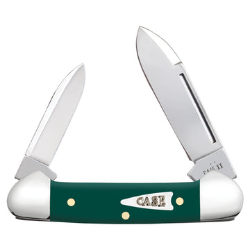 Case XX Baby ButterBean - Spruce Green Smooth Synthetic Handle - 64532