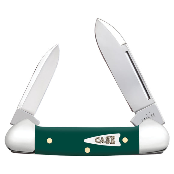 Case XX Baby ButterBean - Spruce Green Smooth Synthetic Handle - 64532