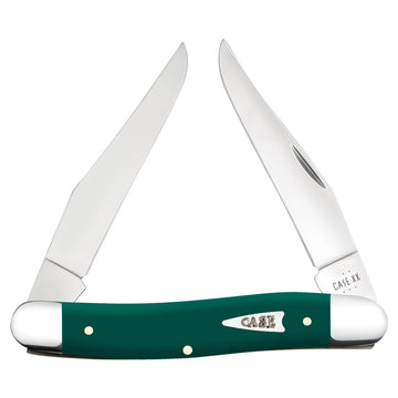 Case XX Muskrat - Spruce Green Smooth Synthetic Handle - 64533