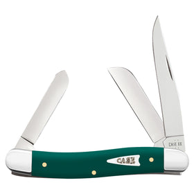 Case XX Medium Stockman - Spruce Green Synthetic Handle - 64535