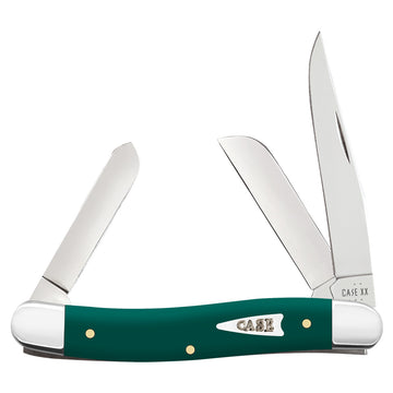 Case XX Medium Stockman - Spruce Green Synthetic Handle - 64535