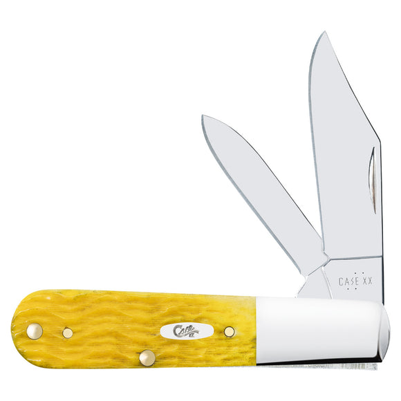 Case XX Barlow - Platts Jigged Yellow Bone - Tru-Sharp Steel - 75313