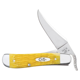 Case XX RussLock - Platts Jigged Yellow Bone - Tru-Sharp Steel - 75315