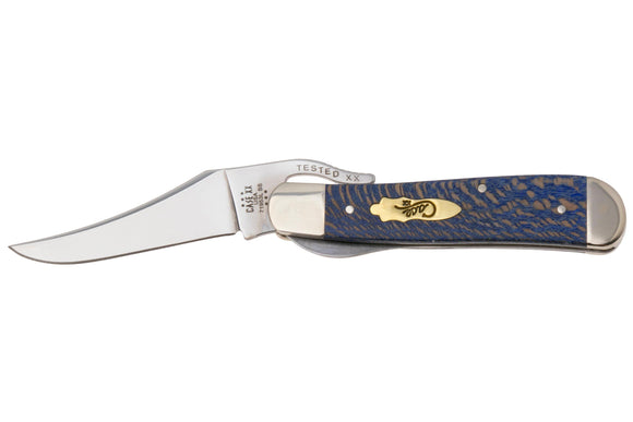 Case RussLock - Smooth Blue Sycamore Wood - Tru-Sharp - 63734